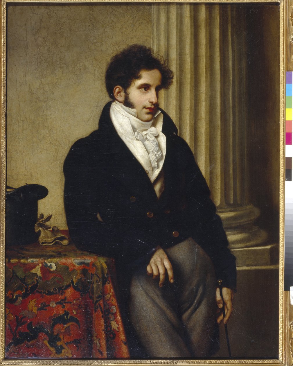 Portrett av grev Sergei Semionovich Uvarov (1786-1855) - Maleri av Orest Adamovich Kiprensky (1782-1836), olje på lerret (117,3x90,8 cm) av Orest Adamovich Kiprensky