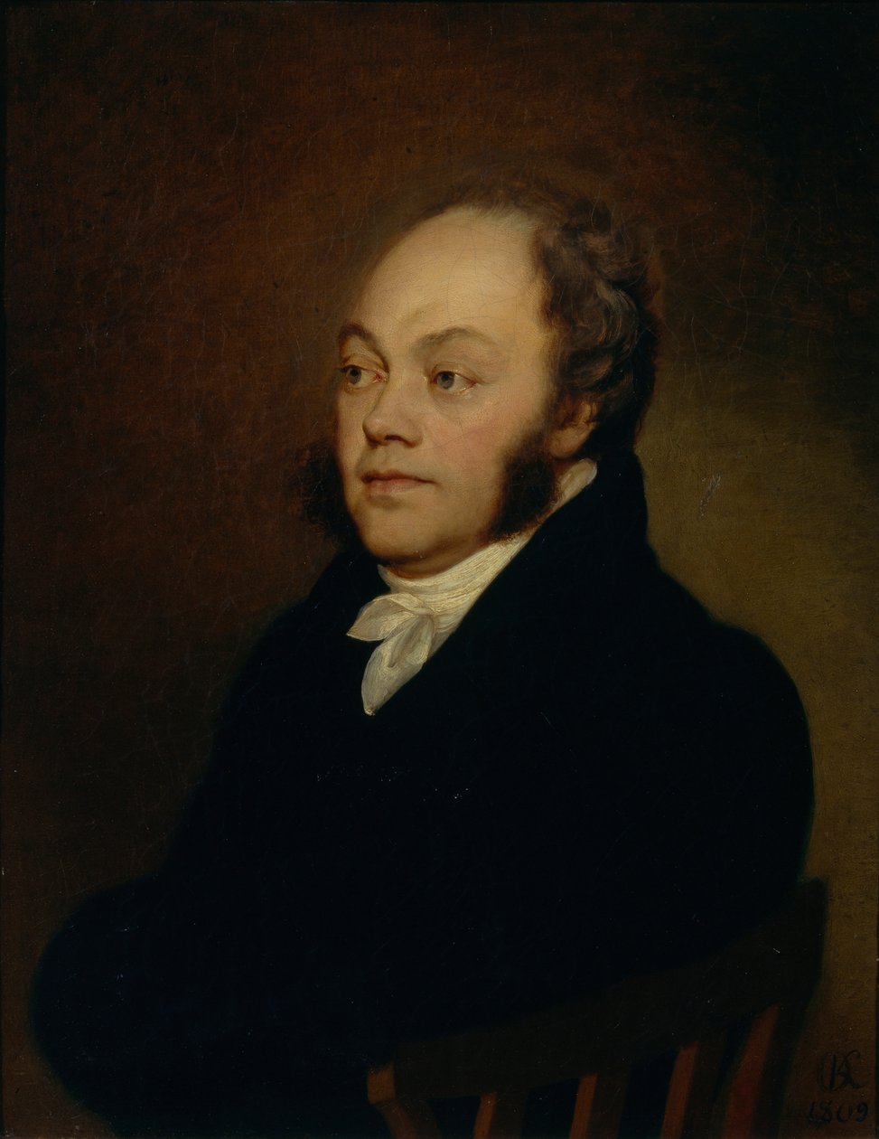 Portrett av grev Fjodor Vasilyevich Rostopchin 1763-1826, 1809 av Orest Adamovich Kiprensky