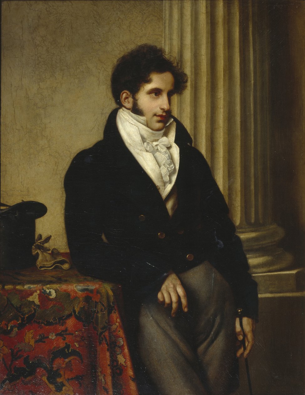Portrett av grev Sergey Semionovich Uvarov 1786-1855, 1815-1816 av Orest Adamovich Kiprensky