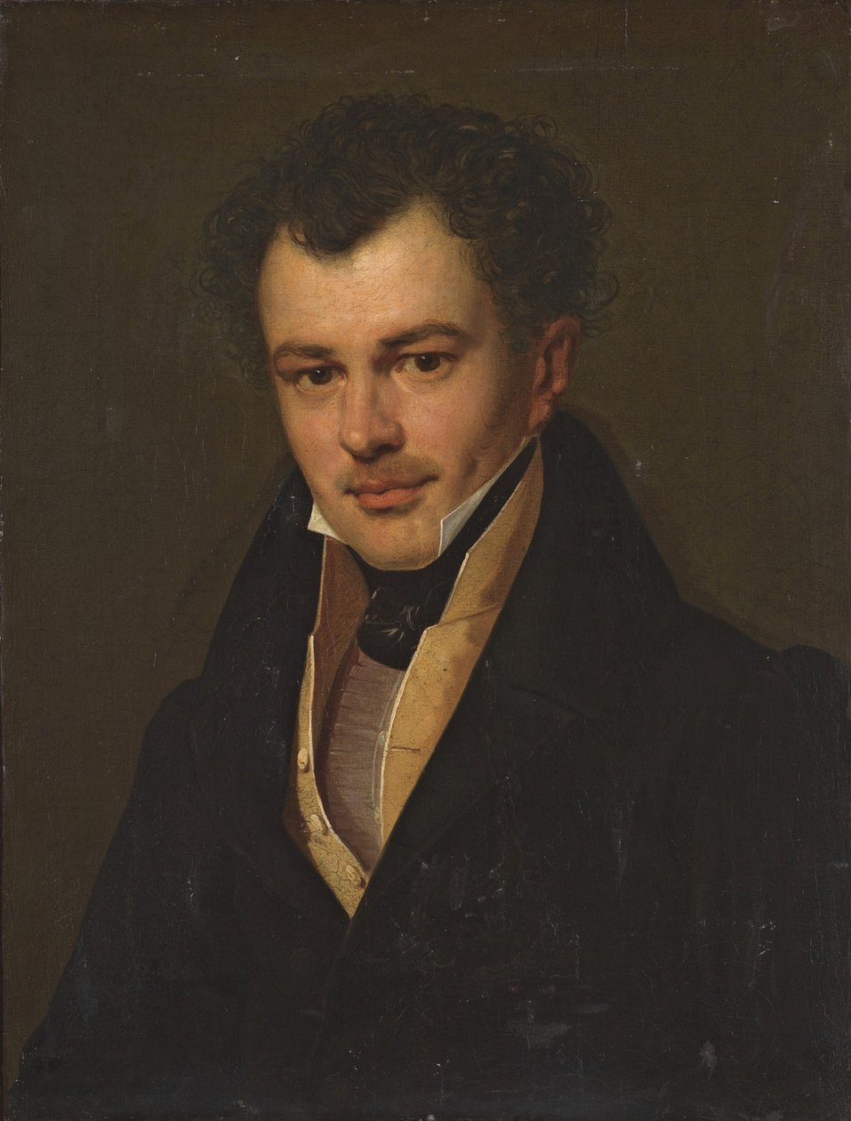 Portrett av Mikhail Matveevich Cherkasov, ca. 1827 av Orest Adamovich Kiprensky