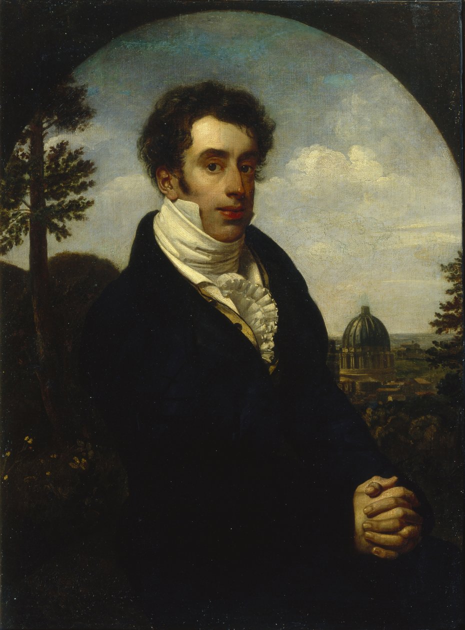 Portrett av prins Alexander Mikhailovich Golitsyn 1798-1858, 1819 av Orest Adamovich Kiprensky