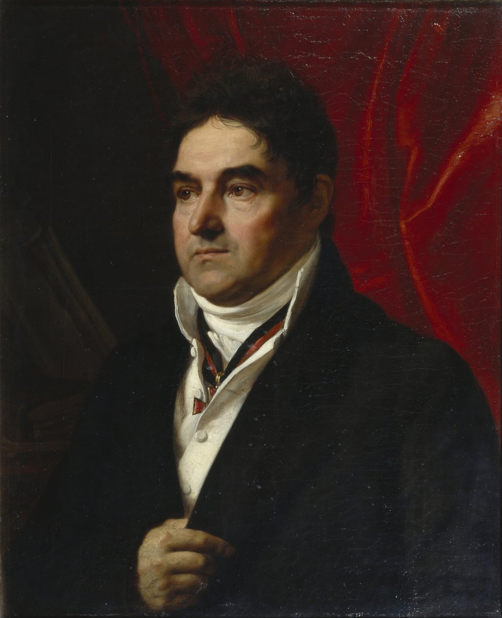Portrett av Vasily Semyonovich Khvostov 1756-1832, 1814 av Orest Adamovich Kiprensky