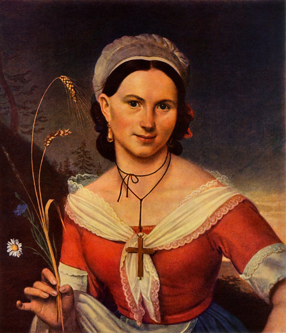 Portrett av danseren K. A. Telesheva, 1828, 1965. av Orest Adamovich Kiprensky