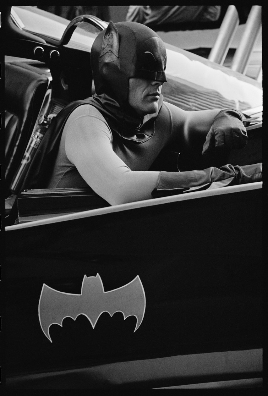Batman på settet til TV-serien "Batman" av Orlando Suero