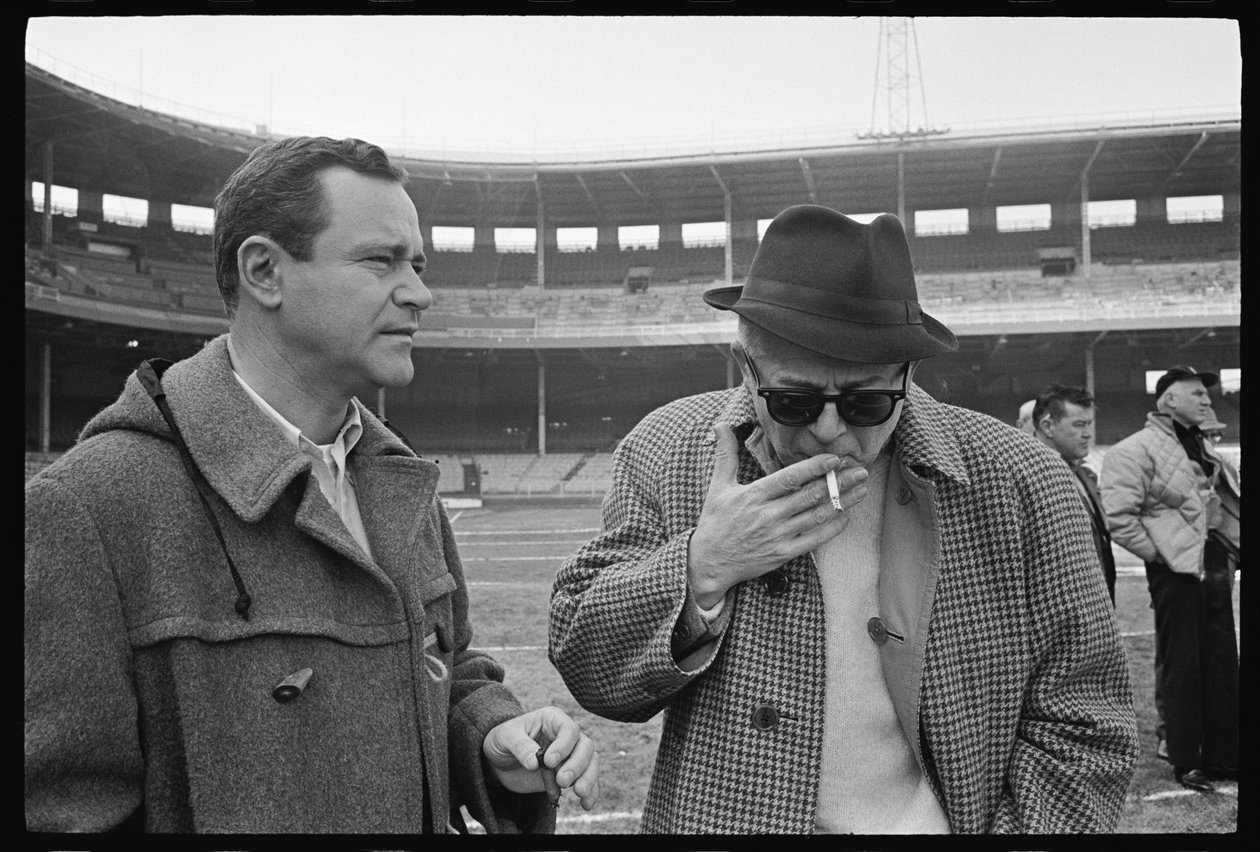 Billy Wilder og Jack Lemmon på settet til "The Fortune Cookie" av Orlando Suero