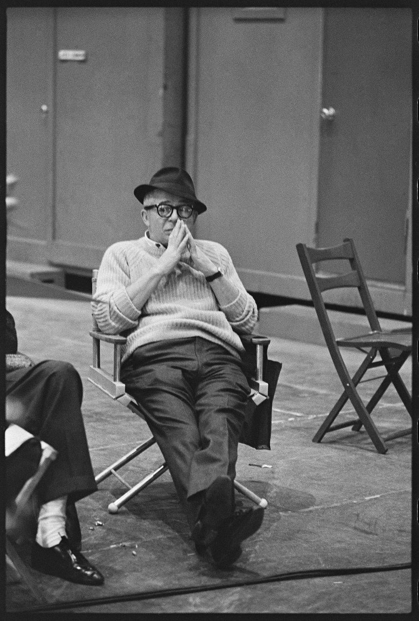 Billy Wilder på settet til "The Fortune Cookie" av Orlando Suero