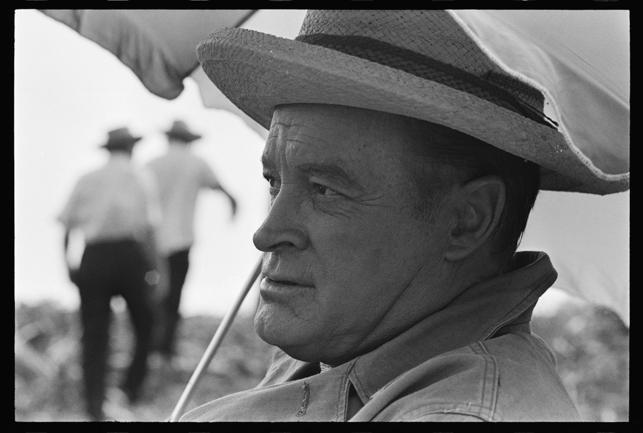 Bob Hope på settet til 