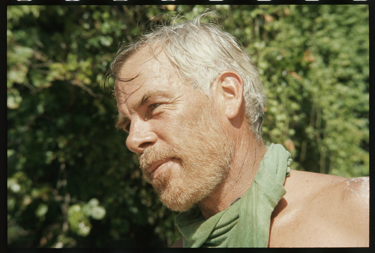 Lee Marvin på settet til 