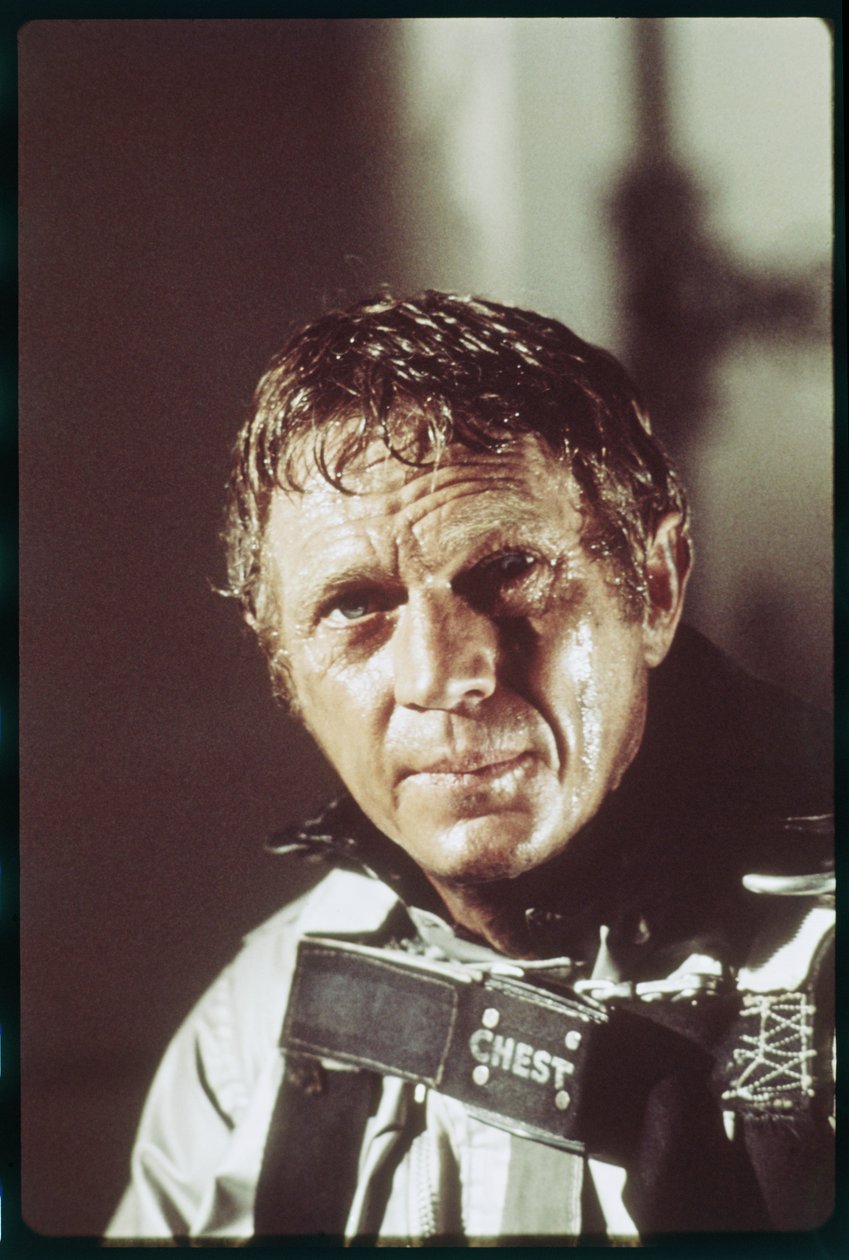Steve McQueen på settet av 