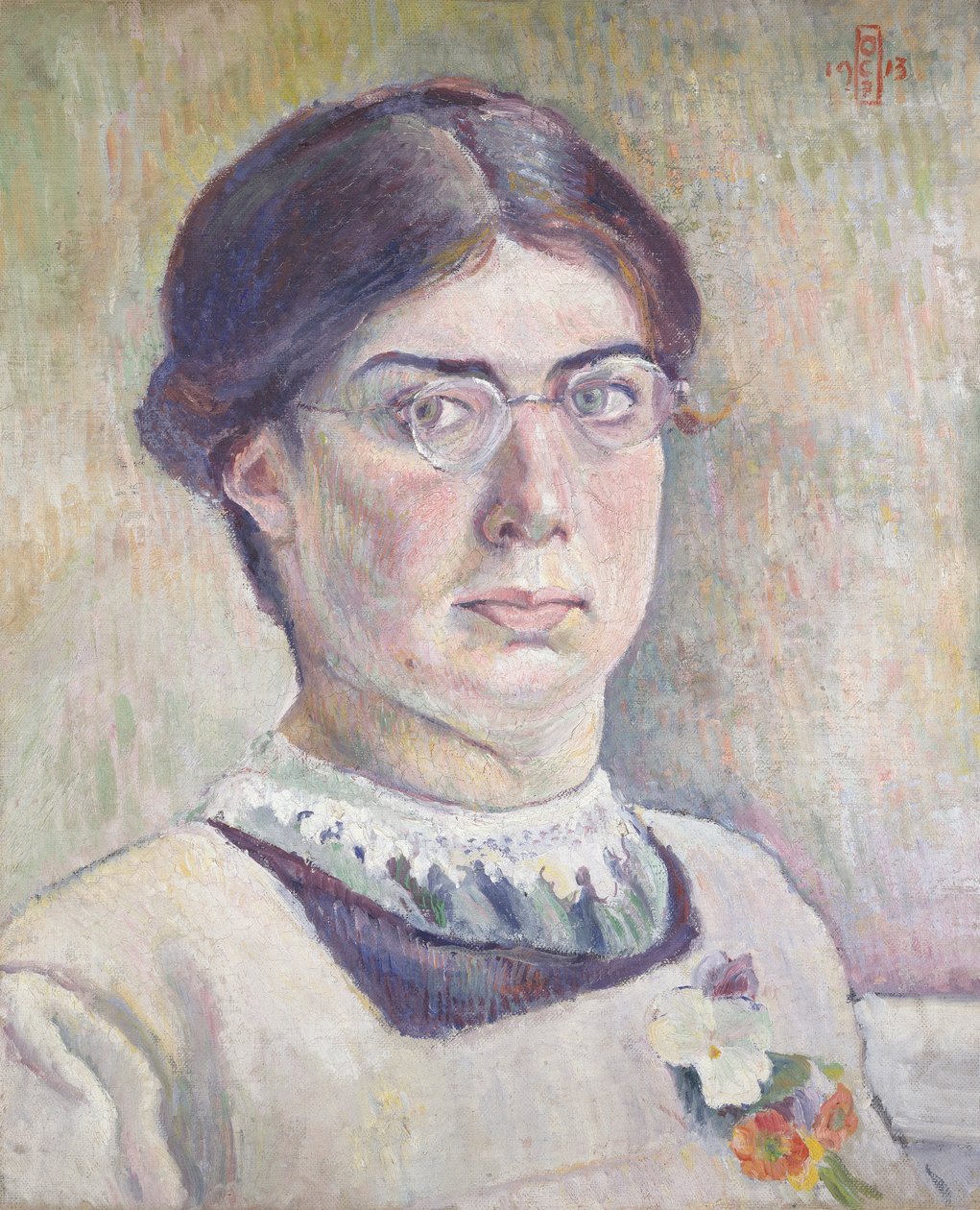 Selvportrett, 1913 av Orovida Camille Pissarro