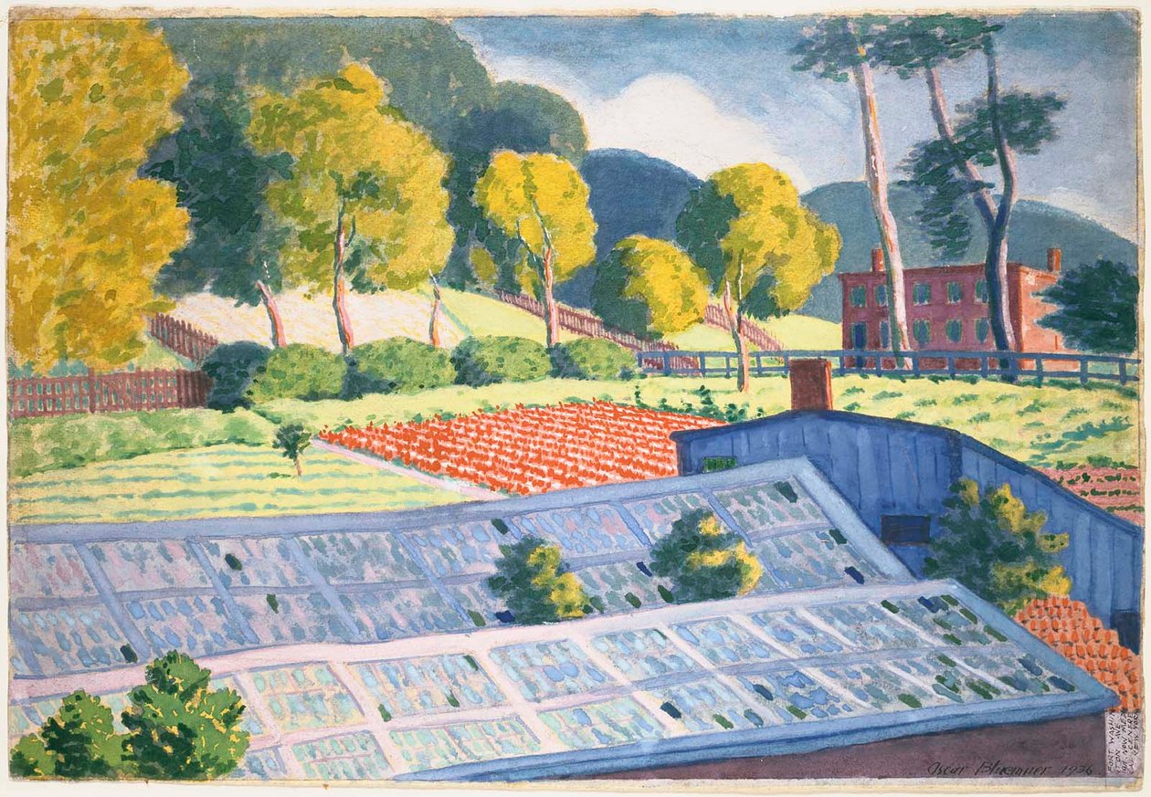 Fort Washington Avenue i 1911 av Oscar Florianus Bluemner