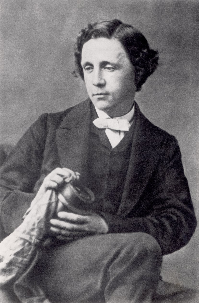Portrett av Lewis Carroll (1832-98) av Oscar Gustav Rejlander