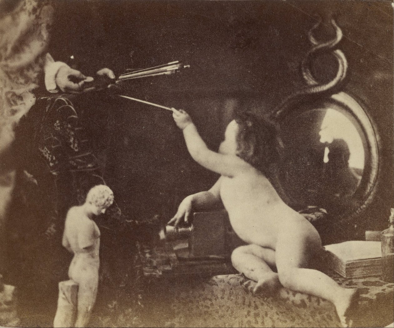 Spedbarnsfotografering gir maleren en ekstra pensel av Oscar Gustav Rejlander