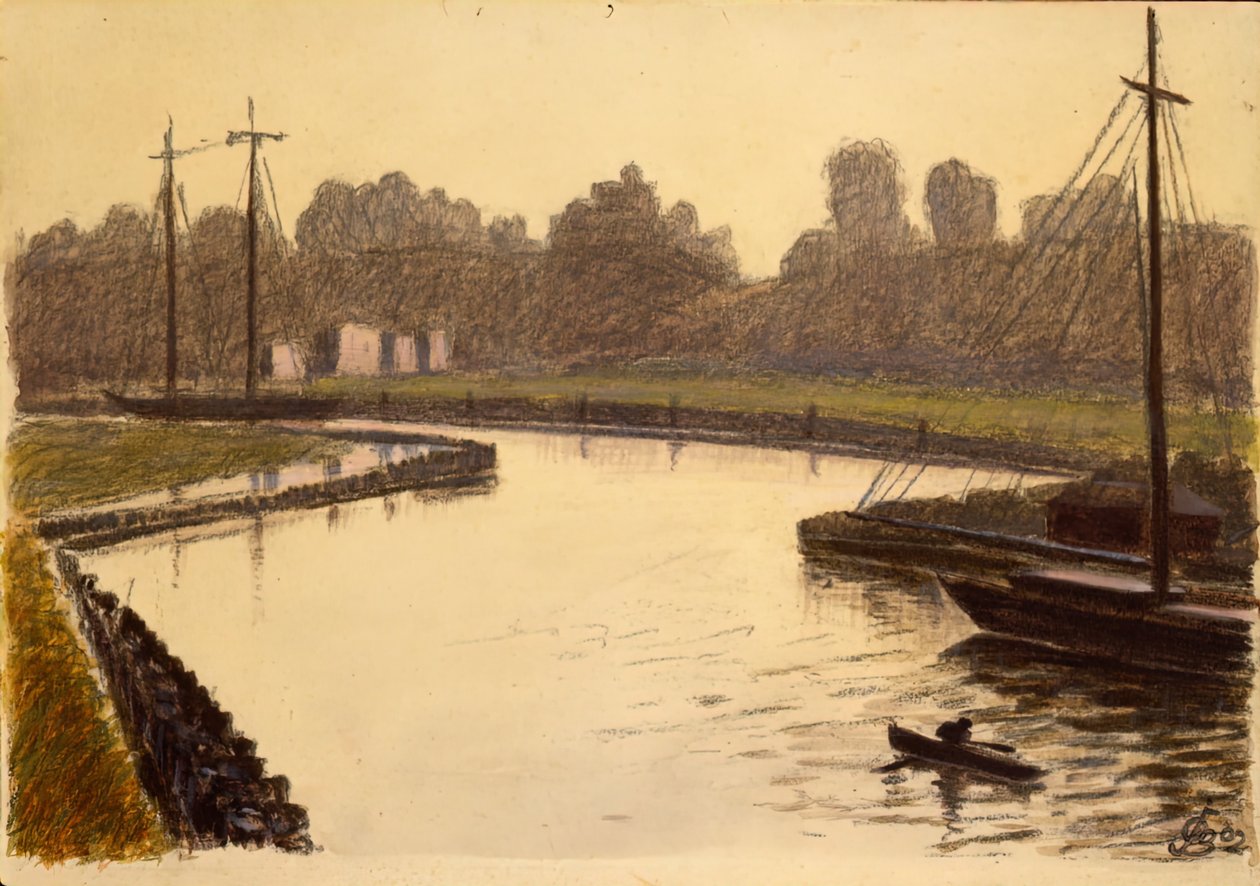 Uten tittel, 1902. av Oscar Bluemner