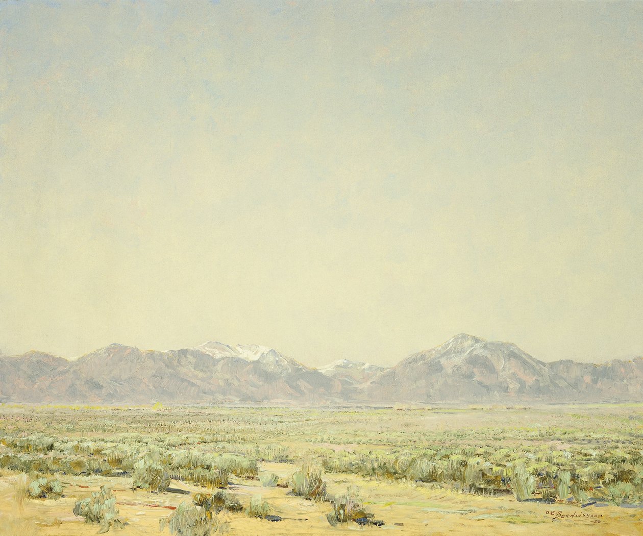 Taos-dalen av Oscar Edward Berninghaus