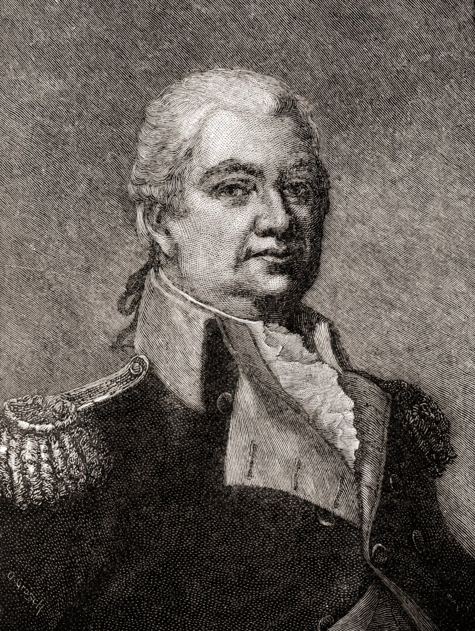 Henry Knox, fra The History of Our Country, utgitt 1905 (tregravering) av Oscar Edward Grosch