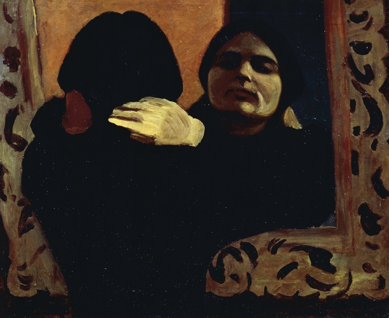 Isa ved speilet (The Artist