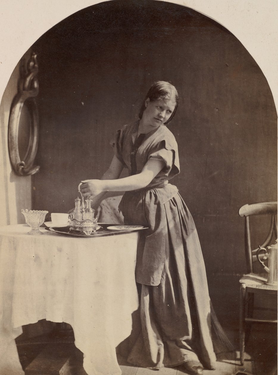 Engelsk mote til frokost, ca. 1860. av Oscar Gustav Rejlander