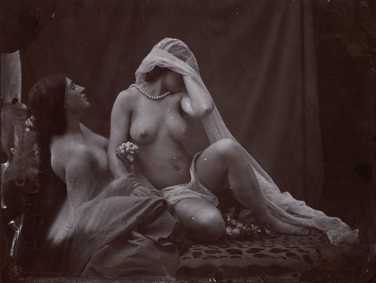 [Studie for Two Ways of Life], ca. 1857, trykt 1987. av Oscar Gustav Rejlander