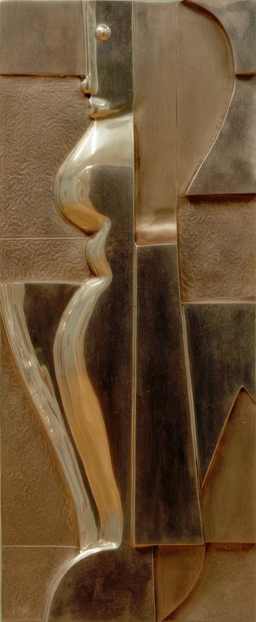 Abstrakte Figur av Oskar Schlemmer