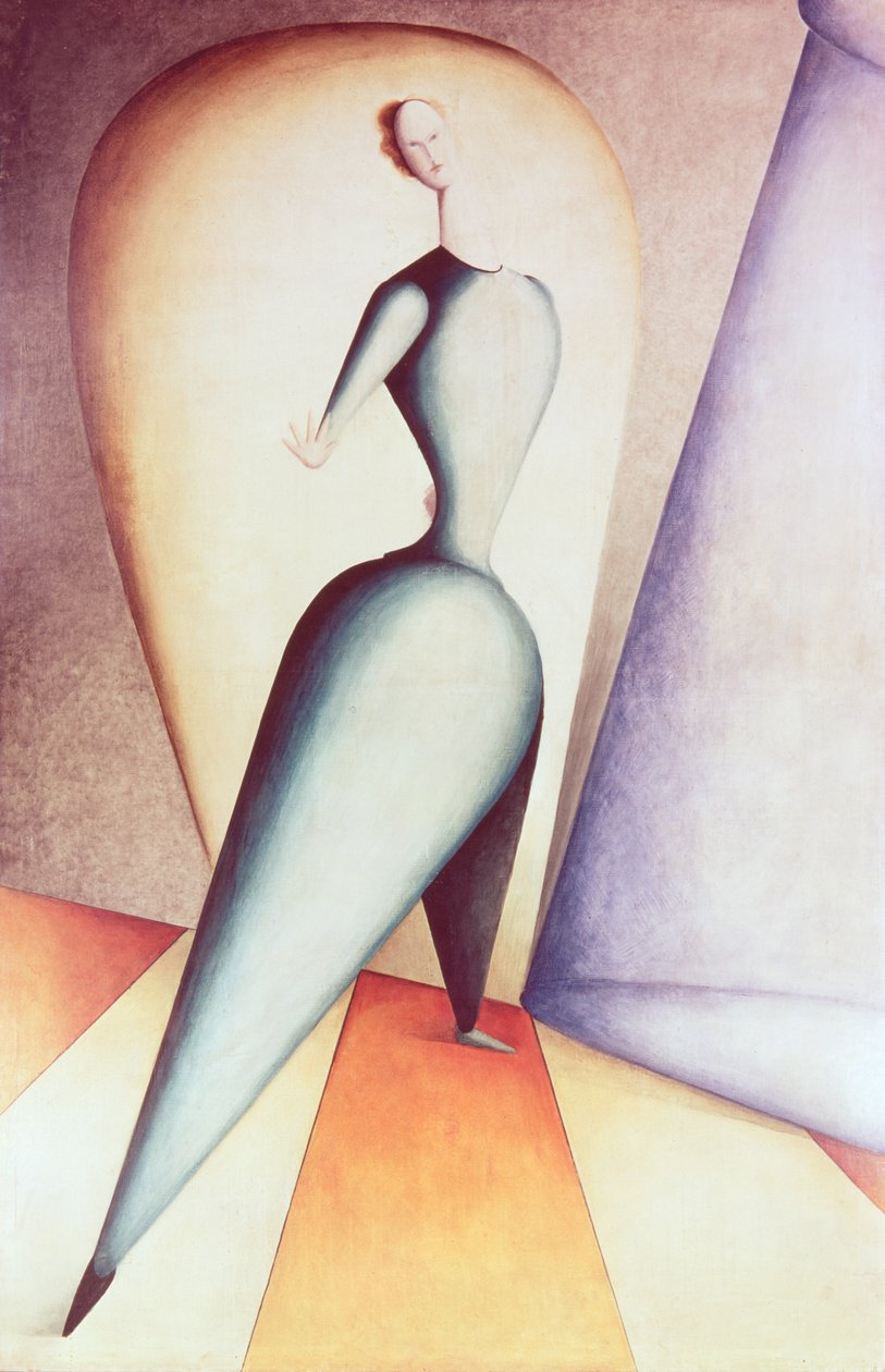 Danseren, 1922-23 av Oskar Schlemmer