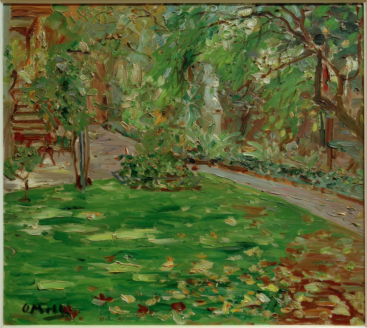 Jardin du Luxembourg I av Oskar Moll