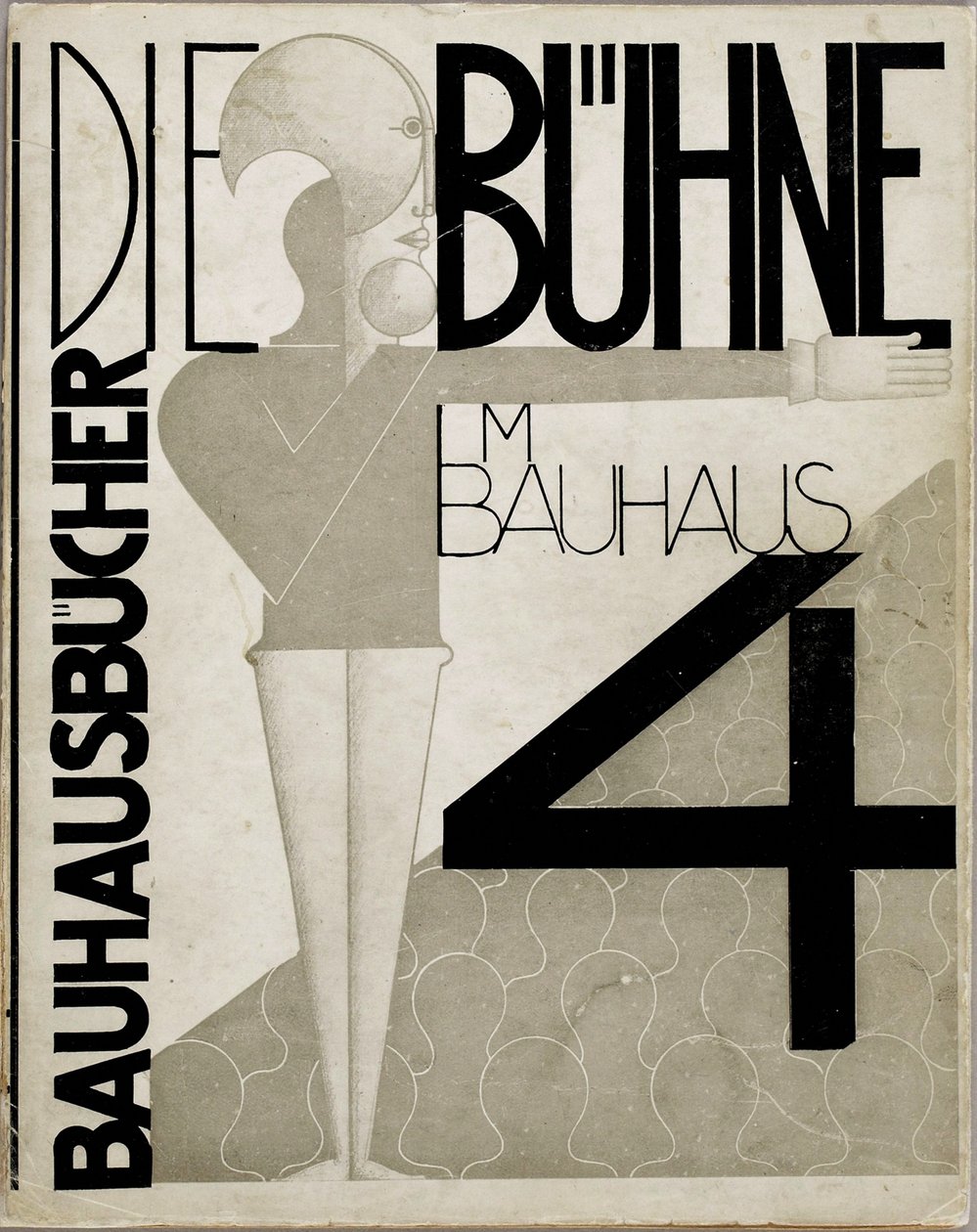 Omslagsdesign Scenen på Bauhaus Scenen på Bauhaus, 1925. av Oskar Schlemmer