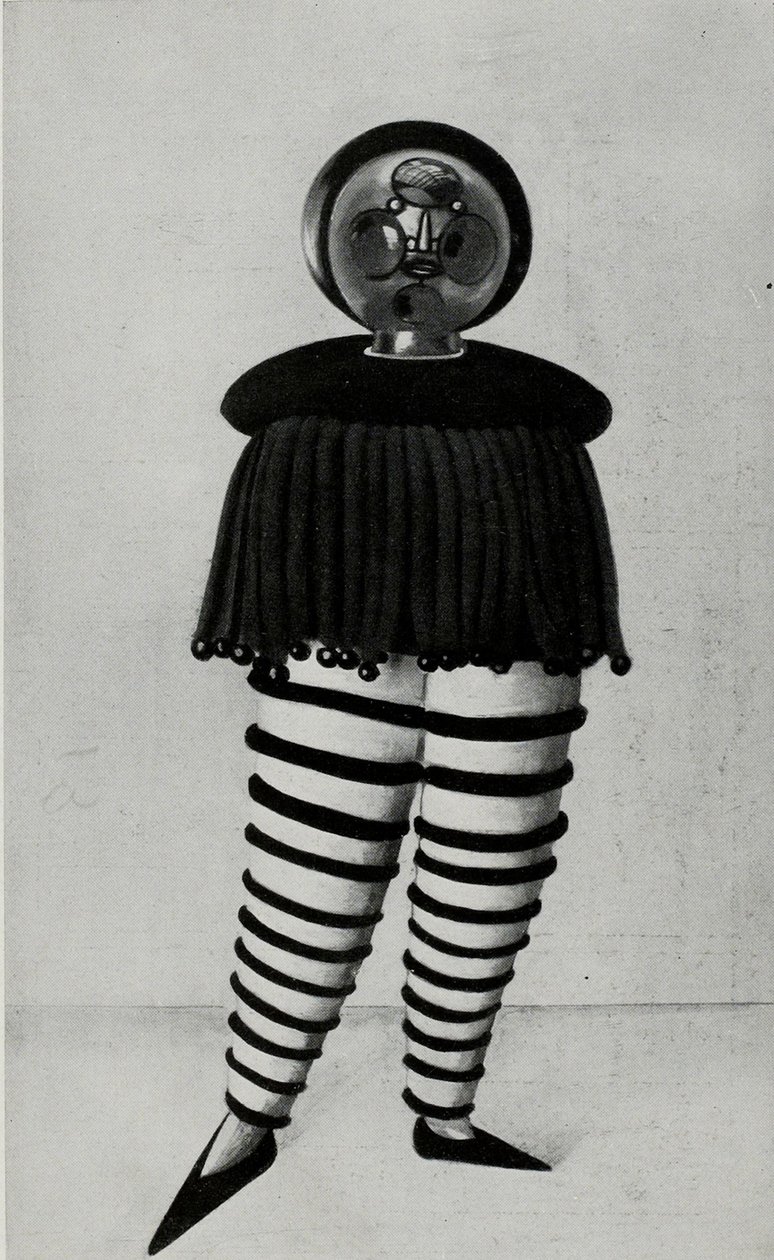 Fra Scenen på Bauhaus Scenen på Bauhaus, 1925. av Oskar Schlemmer