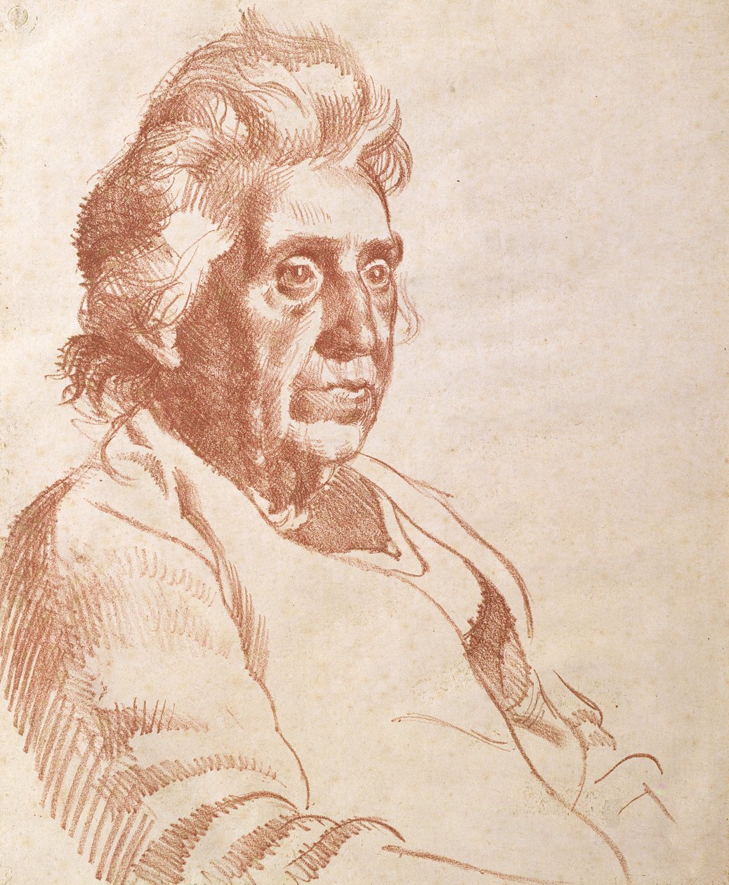 Portrett av en gammel dame, 1938 av Osmund Caine