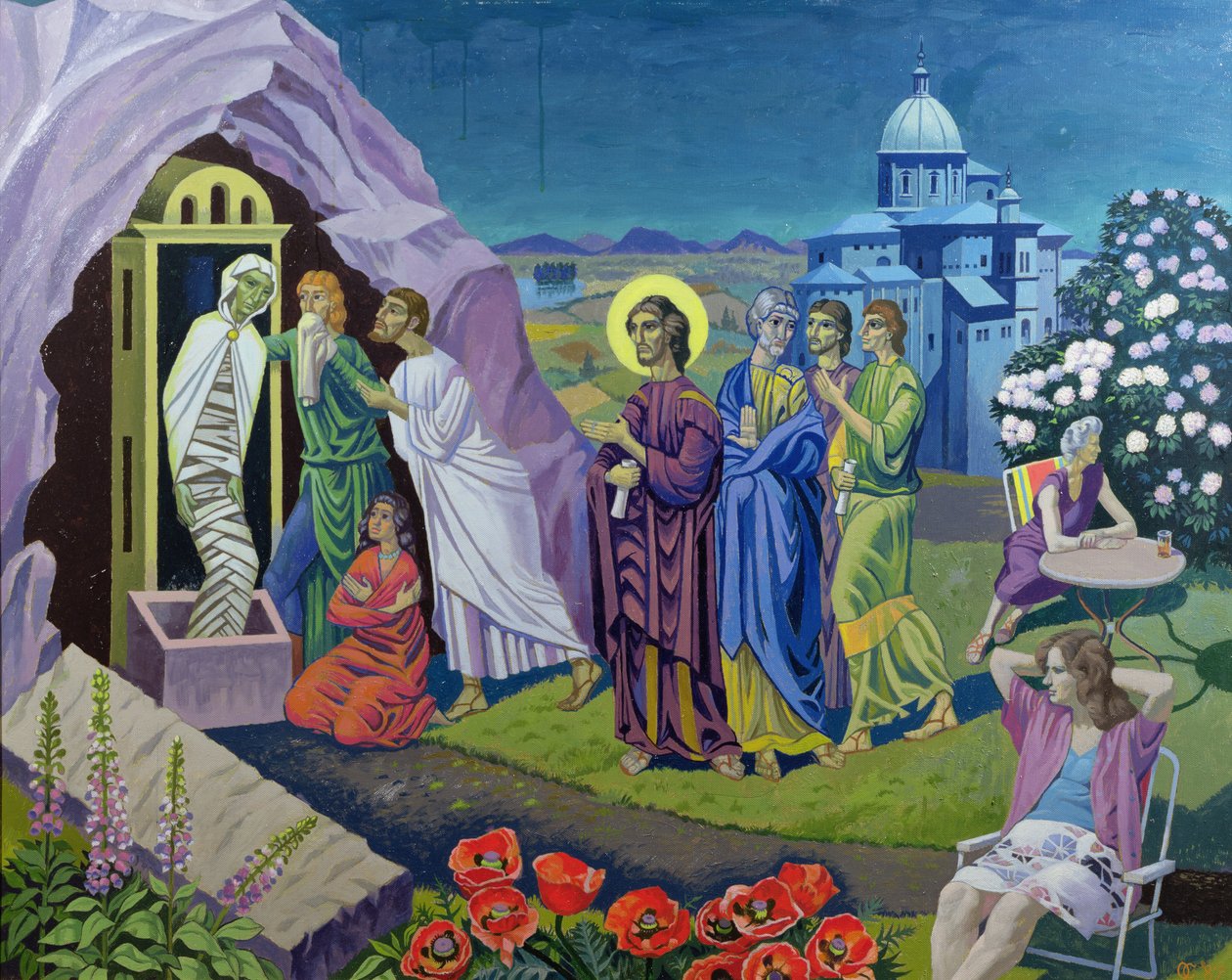 The Raising of Lazarus, 1987 av Osmund Caine