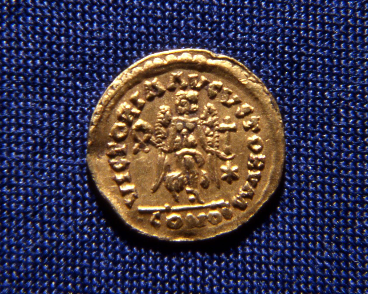 Mynt av kong Totila, 541-52 (metall) av Ostrogothic