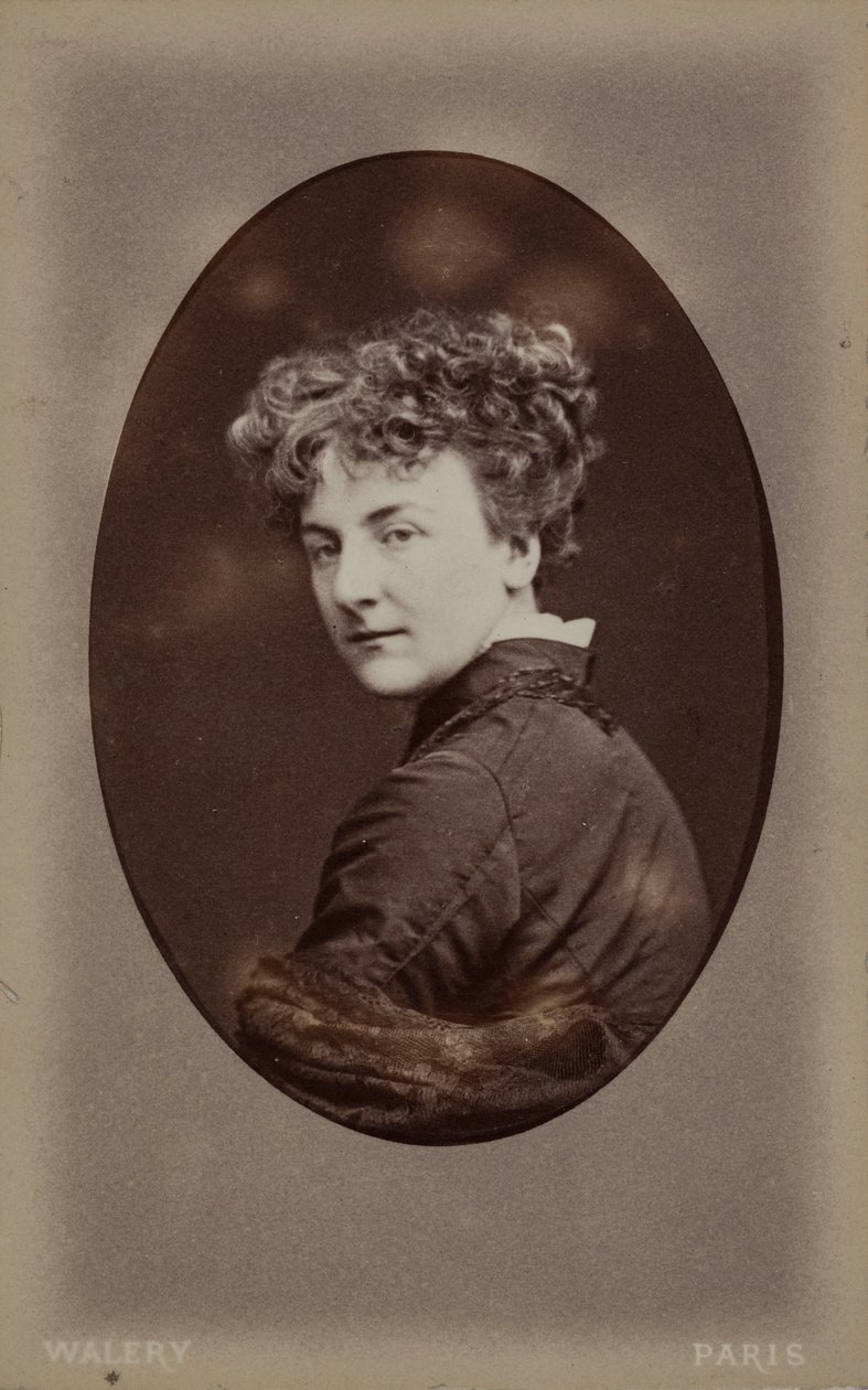 Portrett av Jane Dieulafoy 1851-1916, ca. 1890. av Ostroróg