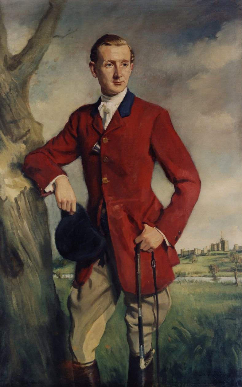 Portrett av Hugh av Oswald Hornby Joseph Birley