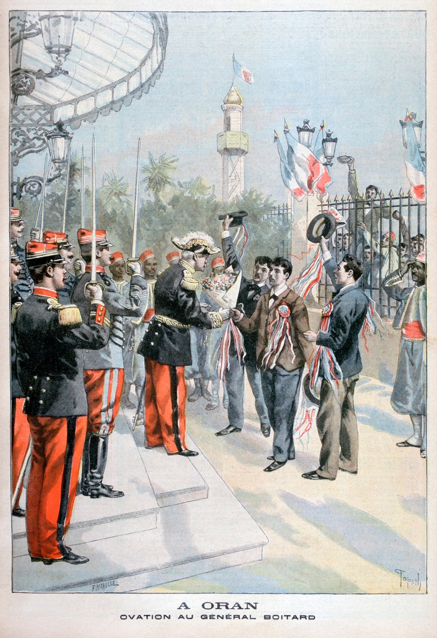 General Battard, Oran, Nordvestlige Algerie, 1897 av Oswaldo Tofani