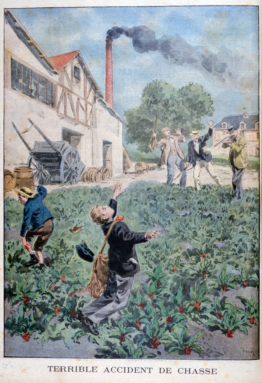 Jaktulykke, 1900 av Oswaldo Tofani