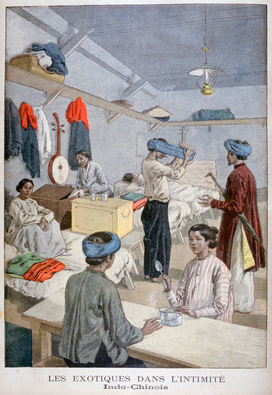 Indokina-utstilling, universell utstilling av 1900, Paris, 1900 av Oswaldo Tofani