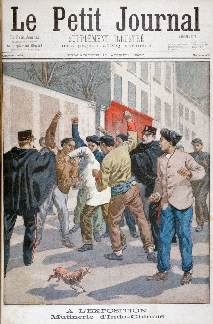 Indokinesisk uro, universell utstilling, Paris, 1900 av Oswaldo Tofani