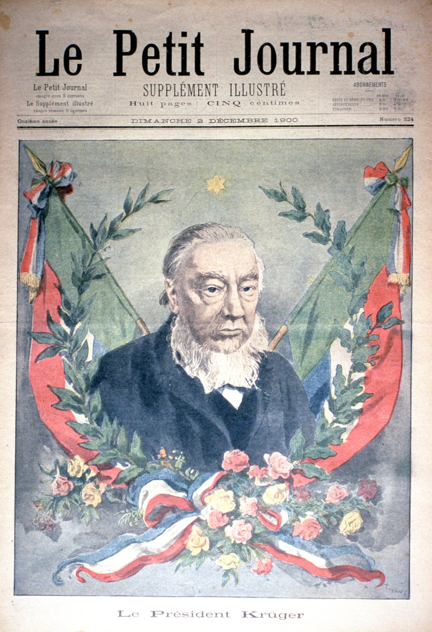 President Kruger, forside av 
