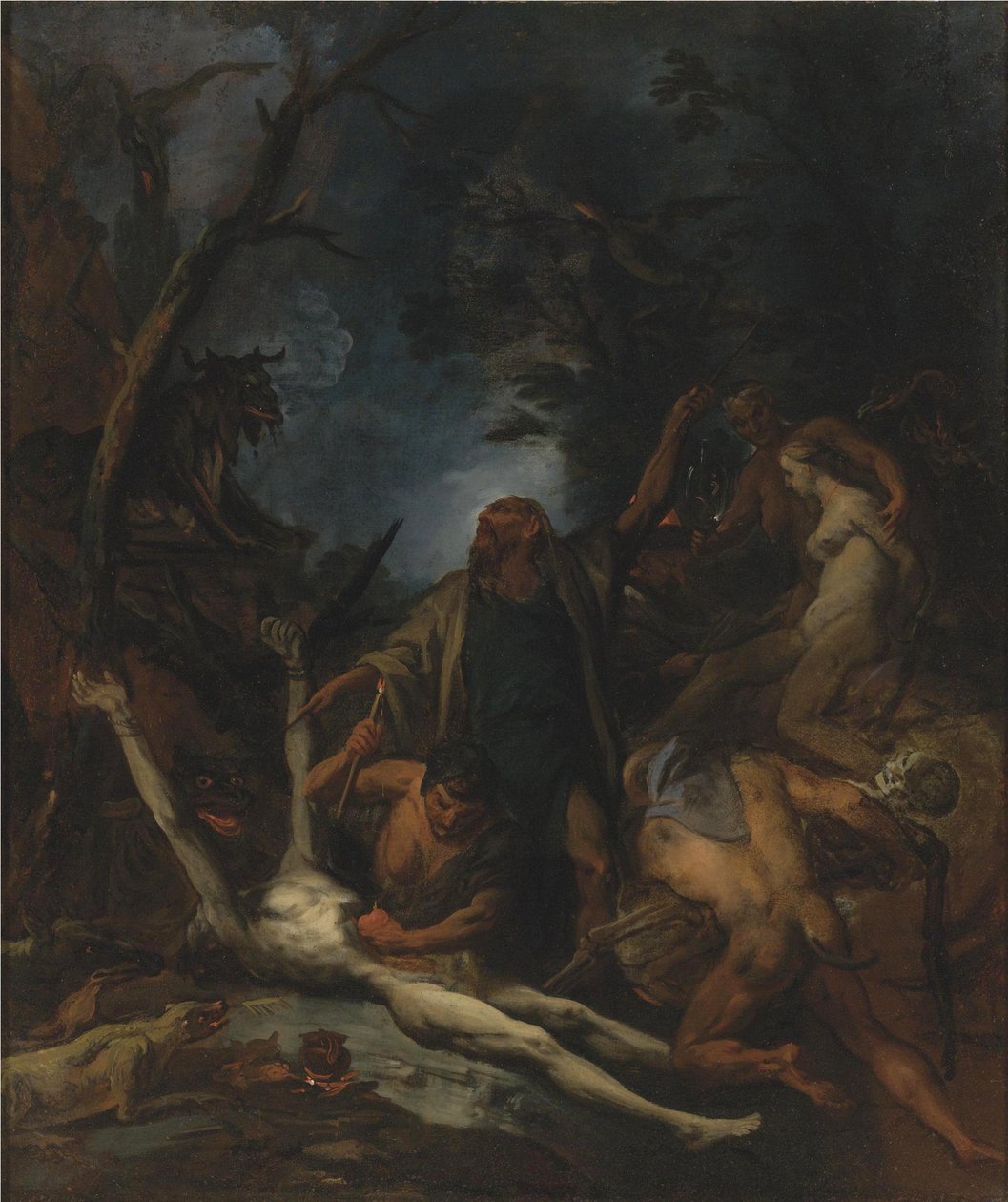 Hekser ved en svart messe av Ottaviano Dandini