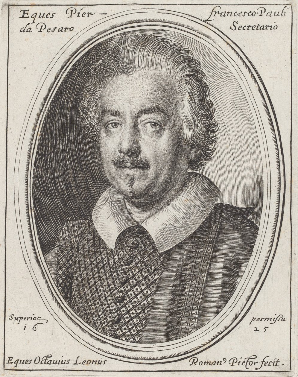 Francesco Paolo fra Pesaro av Ottavio Leoni
