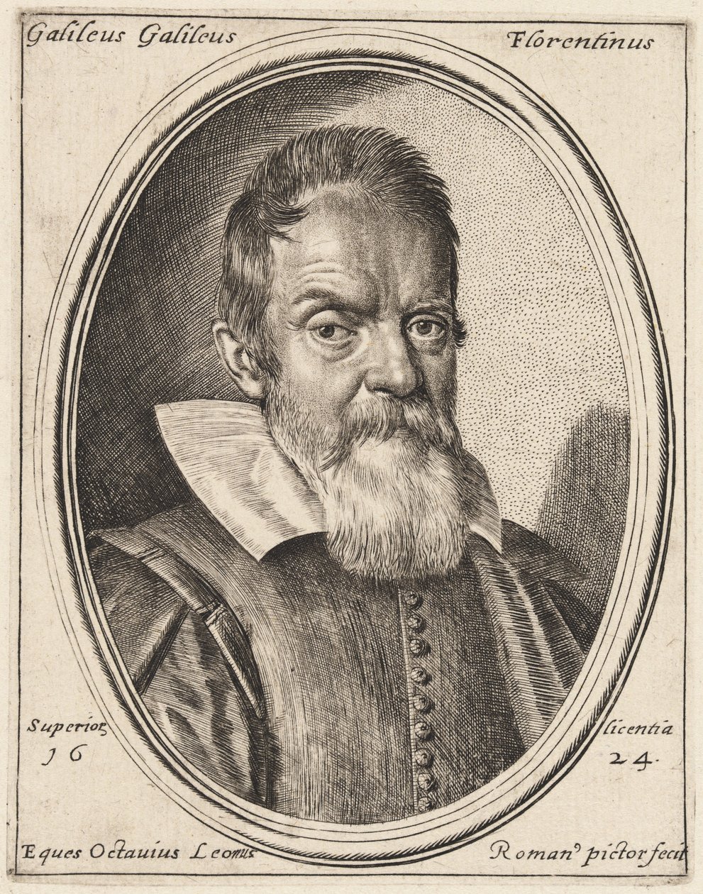 Galileo Galilei av Ottavio Leoni