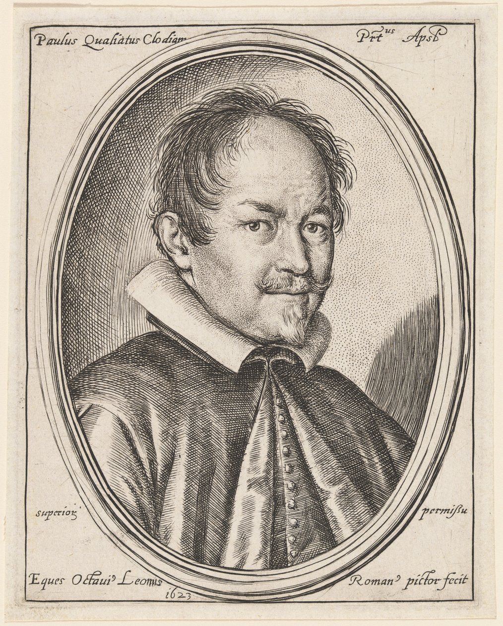 Paul Qualiatus Clodianus av Ottavio Leoni