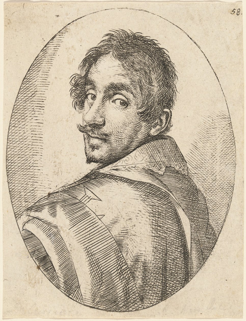 Selvportrett av Ottavio Leoni
