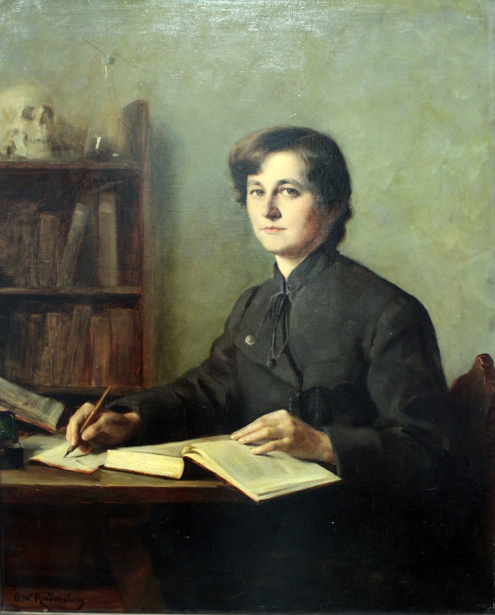 Portrett av Elisabeth Winterhalter av Ottilie Roederstein