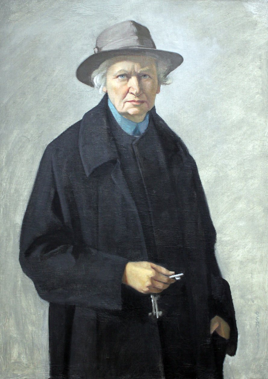 Saint George på hesteryggen av Ottilie Roederstein