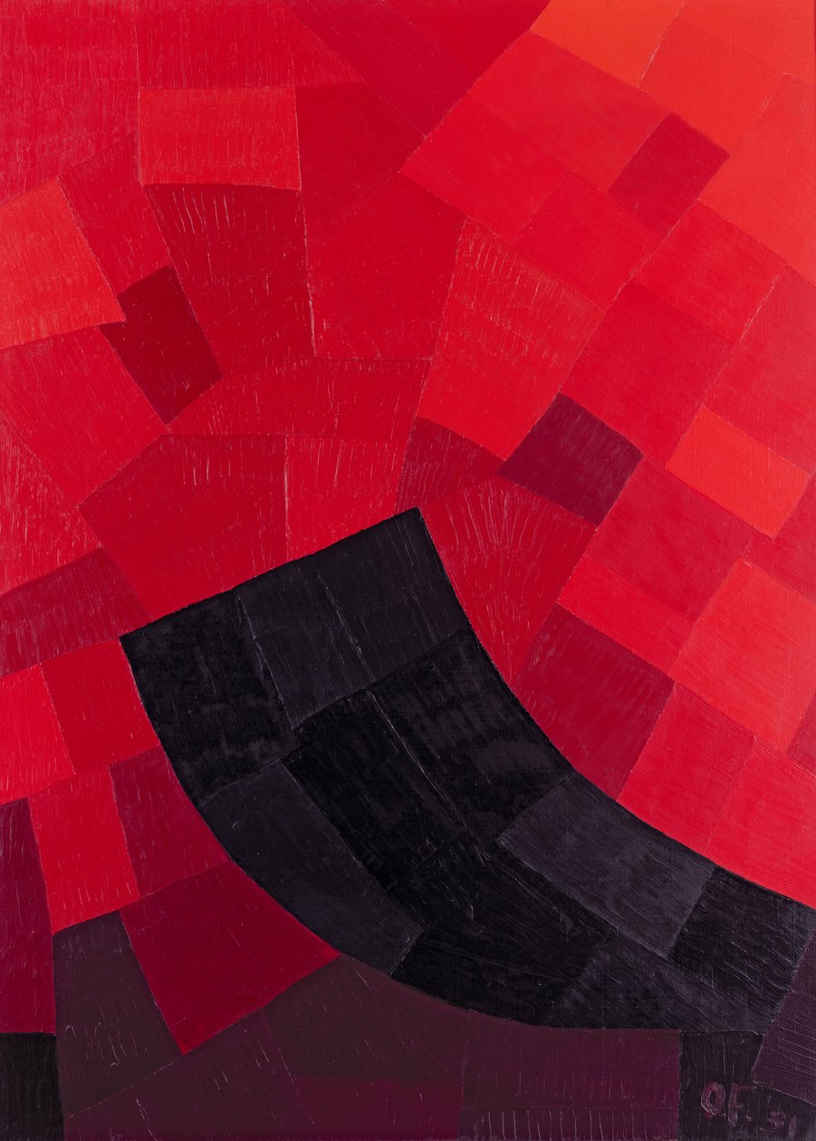 Rød, 1931 av Otto Freundlich