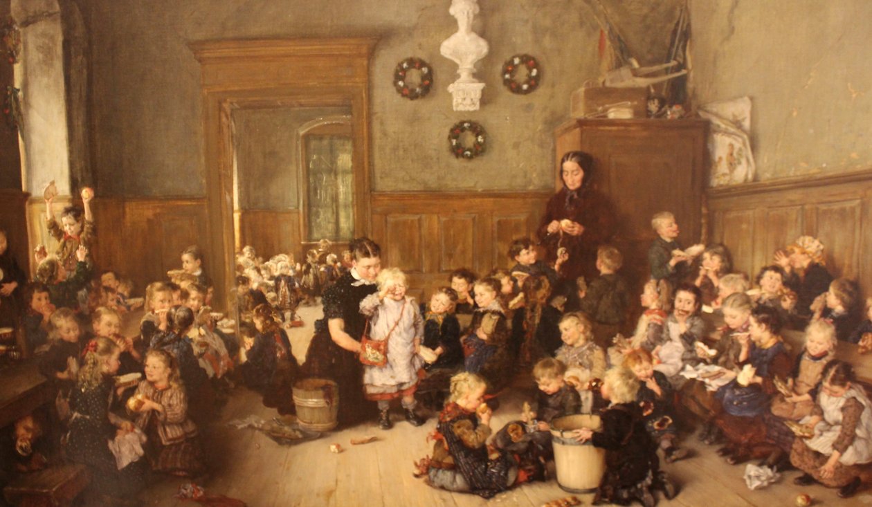 Bilde av barnehagen av Otto Piltz