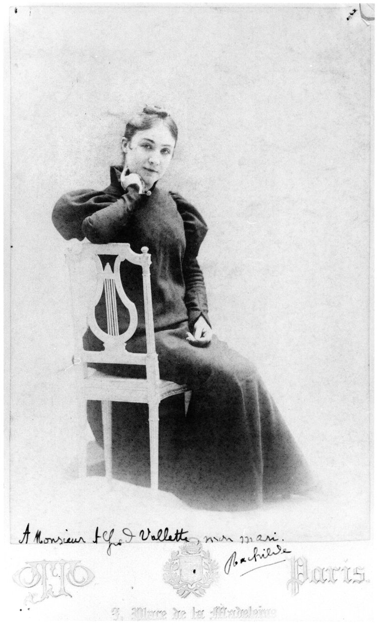 Portrett av Rachilde (1860-1953) av Otto Studio