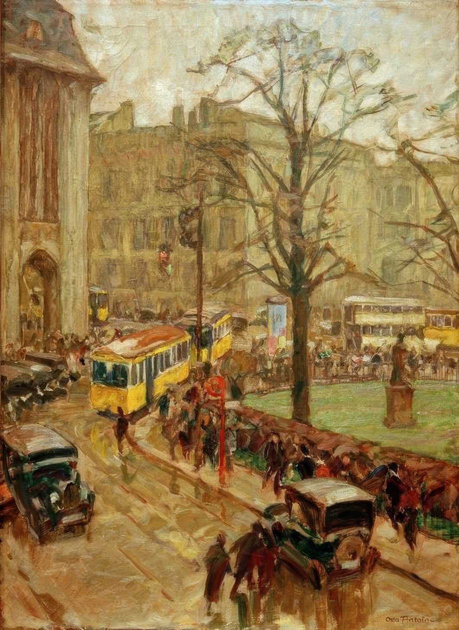 Leipzig-plassen av Otto Antoine