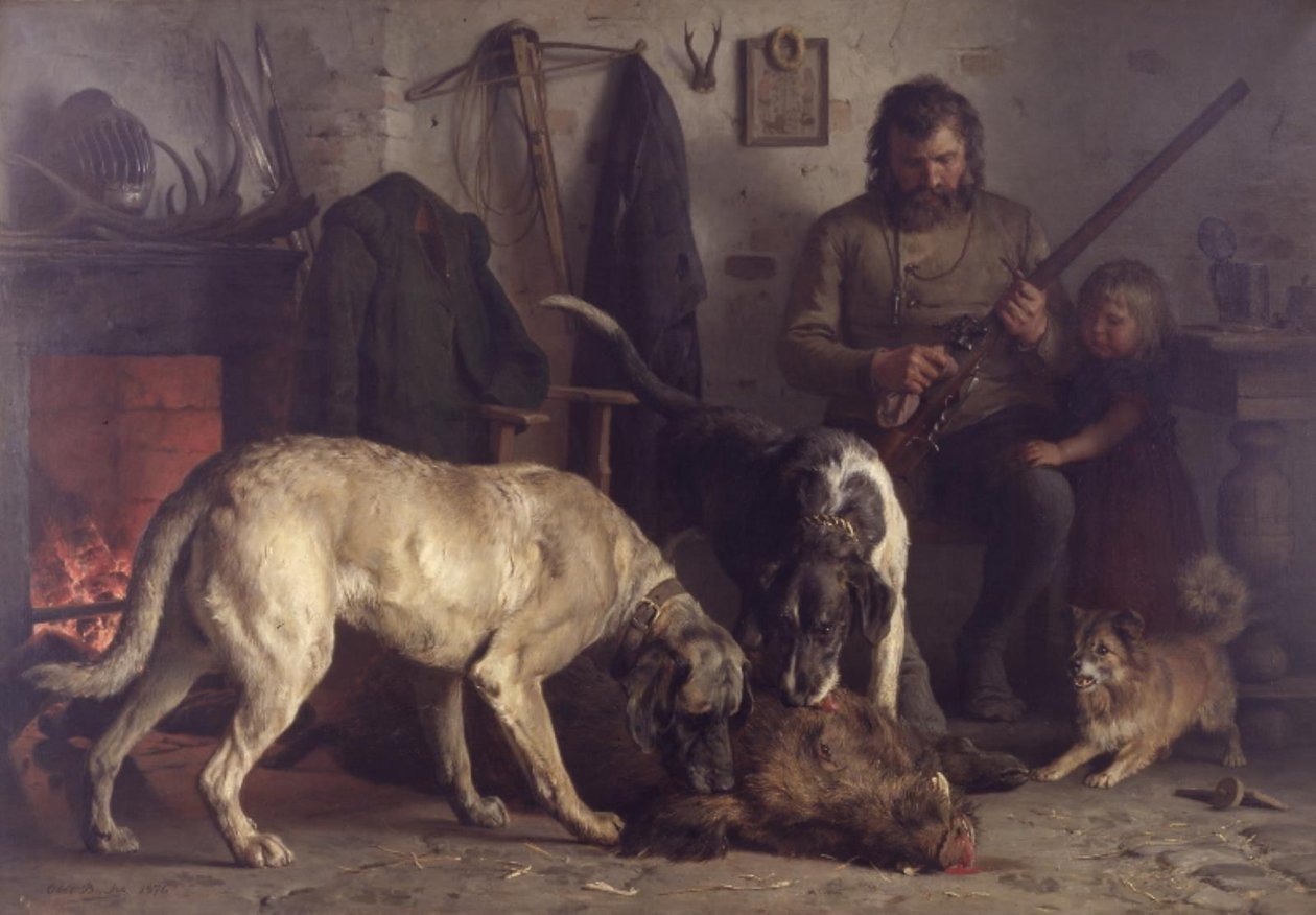 Etter villsvinjakten av Otto Bache